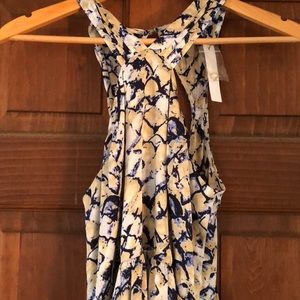 Floor length ark and co animal print dress size m